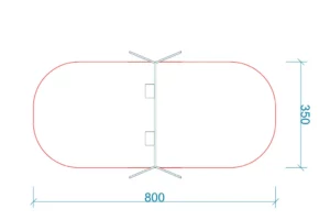 Huśtawka drewniana H3 dla dzieci w wieku 0-12 lat