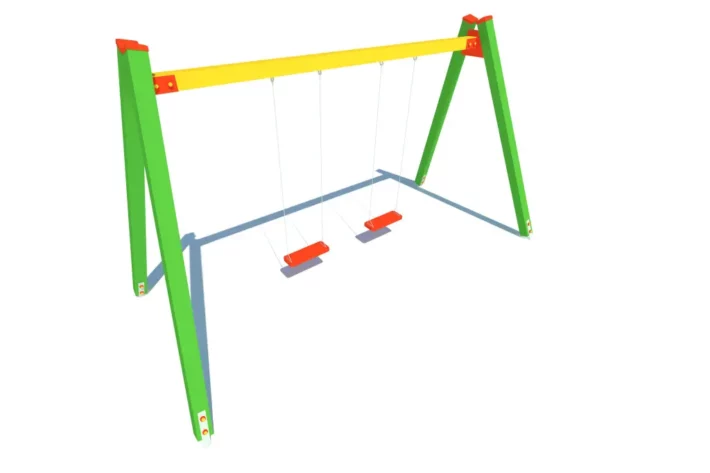 Huśtawka-H1-dwa-siedziska-deska-wszechstronny-plac-zabaw-dla-dzieci Zestaw Zabawowy M41 to doskonałe rozwiązanie, które zapewni dzieciom godziny fantastycznej zabawy na świeżym powietrzu.