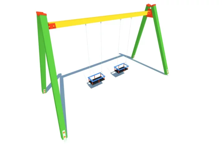 Huśtawka certyfikowana na plac zabaw