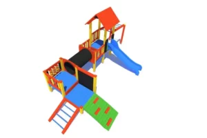 Zestaw Zabawowy K11 to rozbudowany system atrakcji dla dzieci w wieku od 0 do 12 lat, oferujący szeroki zakres aktywności ruchowych i zabaw edukacyjnych.