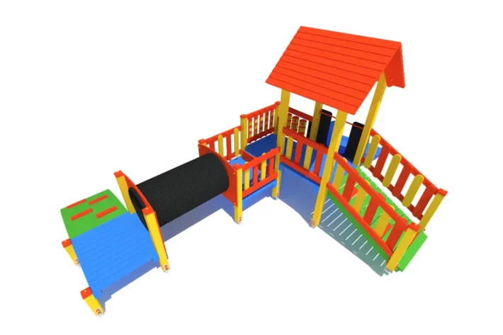 K12-1-wszechstronny-plac-zabaw-dla-dzieci Zestaw Zabawowy K12 to rozbudowany system atrakcji dla dzieci w wieku od 0 do 12 lat, oferujący szeroki zakres aktywności ruchowych i zabaw edukacyjnych.