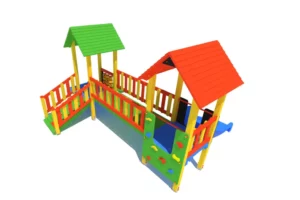 Zestaw Zabawowy K13-2 to rozbudowany system atrakcji dla dzieci w wieku od 0 do 12 lat, oferujący szeroki zakres aktywności ruchowych i zabaw edukacyjnych.
