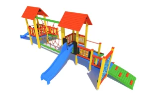 Zestaw zabawowy K15 to wszechstronny plac zabaw, który rozwija motorykę i kreatywność u dzieci