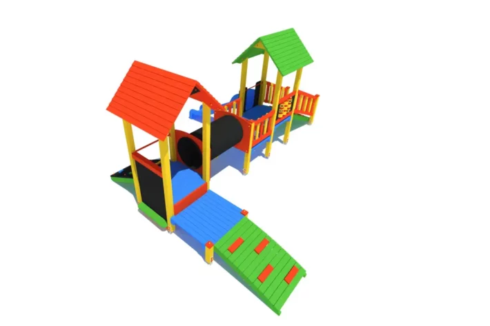 K16-1-wszechstronny-plac-zabaw-dla-dzieci Zestaw Zabawowy K16 to rozbudowany system atrakcji dla dzieci w wieku od 0 do 12 lat, oferujący szeroki zakres aktywności ruchowych i zabaw edukacyjnych.