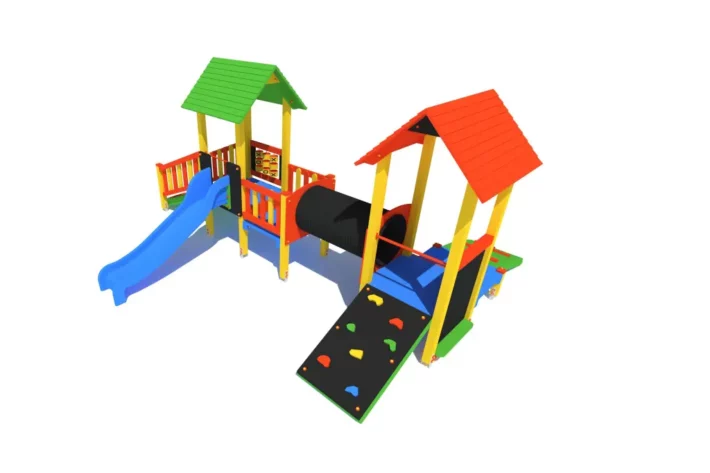 Certyfikowany plac zabaw K16 – kreatywna przestrzeń zabawy zgodna z PN-EN 1176 | Ogrodeco