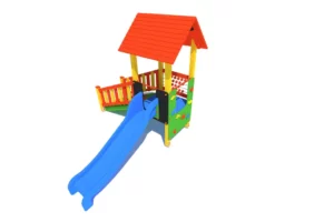 Zestaw Zabawowy K2-1 to rozbudowany system atrakcji dla dzieci w wieku od 0 do 12 lat, oferujący szeroki zakres aktywności ruchowych i zabaw edukacyjnych.