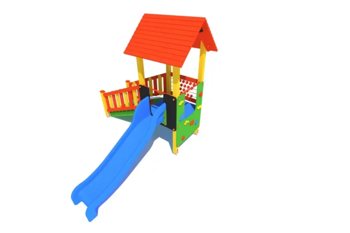 Zestaw Zabawowy K2-1 to rozbudowany system atrakcji dla dzieci w wieku od 0 do 12 lat, oferujący szeroki zakres aktywności ruchowych i zabaw edukacyjnych.
