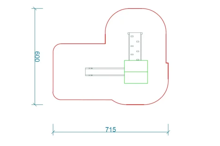 K2-1-szkic-wszechstronny-plac-zabaw-dla-dzieci Zestaw Zabawowy K2-1 to rozbudowany system atrakcji dla dzieci w wieku od 0 do 12 lat, oferujący szeroki zakres aktywności ruchowych i zabaw edukacyjnych.