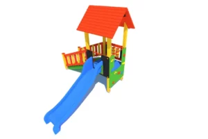 Zestaw Zabawowy K2-2 to rozbudowany system atrakcji dla dzieci w wieku od 0 do 12 lat, oferujący szeroki zakres aktywności ruchowych i zabaw edukacyjnych.