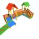 Zestaw Zabawowy K23-1 to rozbudowany system atrakcji dla dzieci w wieku od 0 do 12 lat, oferujący szeroki zakres aktywności ruchowych i zabaw edukacyjnych.