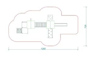 Zestaw Zabawowy K23-1 to rozbudowany system atrakcji dla dzieci w wieku od 0 do 12 lat, oferujący szeroki zakres aktywności ruchowych i zabaw edukacyjnych.