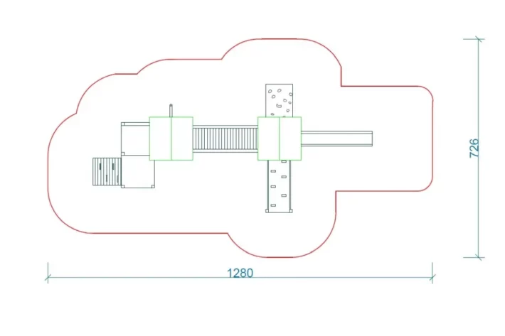 K23-1-szkic-wszechstronny-plac-zabaw-dla-dzieci Zestaw Zabawowy K23-1 to rozbudowany system atrakcji dla dzieci w wieku od 0 do 12 lat, oferujący szeroki zakres aktywności ruchowych i zabaw edukacyjnych.