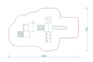 Zestaw Zabawowy K23-3 to rozbudowany system atrakcji dla dzieci w wieku od 0 do 12 lat, oferujący szeroki zakres aktywności ruchowych i zabaw edukacyjnych.
