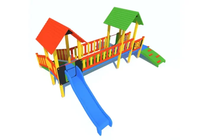 K24-1-3-zestaw-zabawowy-dla-dzieci-krasnal Zestaw zabawowy K24-1 to kompaktowe, ale wszechstronne rozwiązanie na plac zabaw, oferujące wspinanie, zjeżdżanie i gry edukacyjne