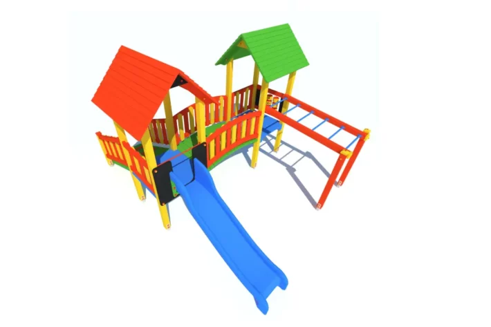 Certyfikowany plac zabaw K25 – wszechstronny zestaw dziecięcy PN-EN 1176 | Ogrodeco