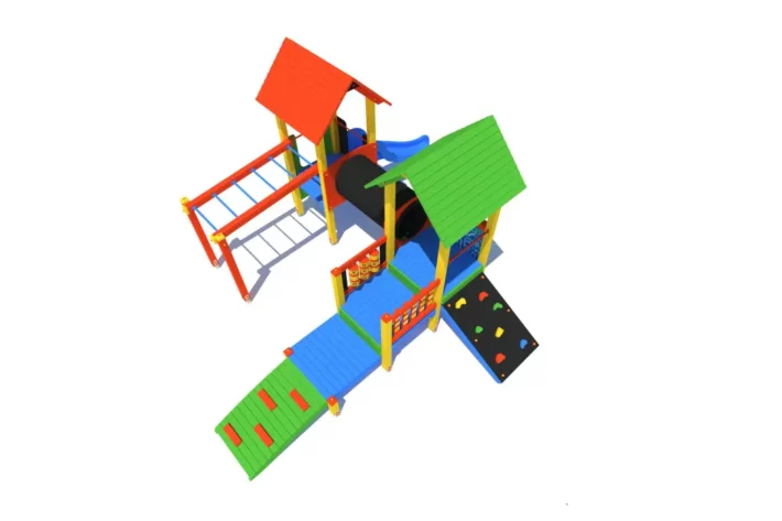 K26-2-wszechstronny-plac-zabaw-dla-dzieci Zestaw Zabawowy K26 to rozbudowany system atrakcji dla dzieci w wieku od 0 do 12 lat, oferujący szeroki zakres aktywności ruchowych i zabaw edukacyjnych.