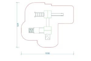 Zestaw Zabawowy K26 to rozbudowany system atrakcji dla dzieci w wieku od 0 do 12 lat, oferujący szeroki zakres aktywności ruchowych i zabaw edukacyjnych.
