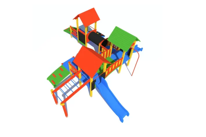 K28-3-3-wszechstronny-plac-zabaw-dla-dzieci Zestaw Zabawowy K28-3 to rozbudowany system atrakcji dla dzieci w wieku od 0 do 12 lat, oferujący szeroki zakres aktywności ruchowych i zabaw edukacyjnych.