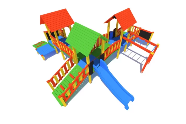 K29-1-1-wszechstronny-plac-zabaw-dla-dzieci Zestaw Zabawowy K29-1 to rozbudowany system atrakcji dla dzieci w wieku od 0 do 12 lat, oferujący szeroki zakres aktywności ruchowych i zabaw edukacyjnych.