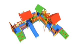 Certyfikowany plac zabaw K29-1 – bezpieczny zestaw zabawowy zgodny z normą PN-EN 1176 | Ogrodeco