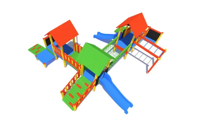 K29-2-1-wszechstronny-plac-zabaw-dla-dzieci Zestaw Zabawowy K29-2 to rozbudowany system atrakcji dla dzieci w wieku od 0 do 12 lat, oferujący szeroki zakres aktywności ruchowych i zabaw edukacyjnych.