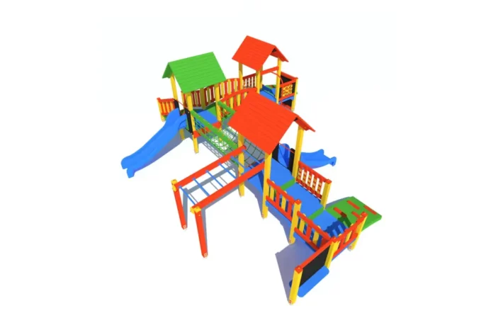 K29-2-3-wszechstronny-plac-zabaw-dla-dzieci Zestaw Zabawowy K29-2 to rozbudowany system atrakcji dla dzieci w wieku od 0 do 12 lat, oferujący szeroki zakres aktywności ruchowych i zabaw edukacyjnych.