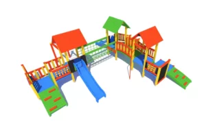Certyfikowany plac zabaw K29-2 – bezpieczny zestaw zabawowy | Ogrodeco