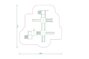 Zestaw Zabawowy K29-2 to rozbudowany system atrakcji dla dzieci w wieku od 0 do 12 lat, oferujący szeroki zakres aktywności ruchowych i zabaw edukacyjnych.