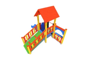 Zestaw Zabawowy K3 to rozbudowany system atrakcji dla dzieci w wieku od 0 do 12 lat, oferujący szeroki zakres aktywności ruchowych i zabaw edukacyjnych.