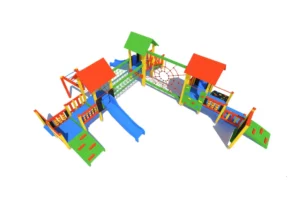 Certyfikowany plac zabaw K30 – bezpieczny zestaw zabawowy zgodny z PN-EN 1176 | Ogrodeco