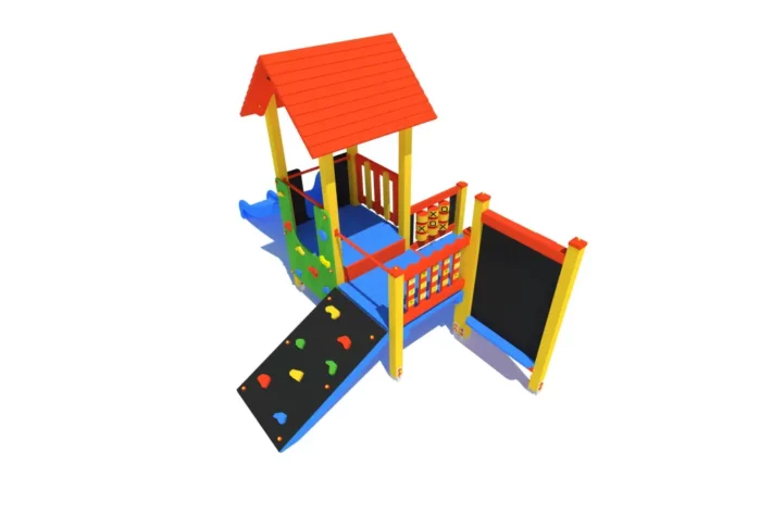 Certyfikowany plac zabaw K6-2 – kompleksowy zestaw aktywności | Ogrodeco