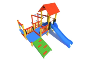 Zestaw Zabawowy K8 to rozbudowany system atrakcji dla dzieci w wieku od 0 do 12 lat, oferujący szeroki zakres aktywności ruchowych i zabaw edukacyjnych.