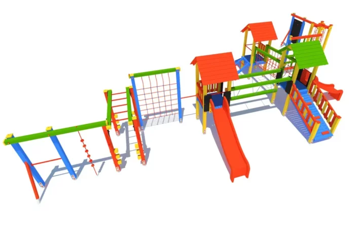 P77-3-wszechstronny-plac-zabaw-dla-dzieci Zestaw zabawowy P77 to atrakcyjny i wszechstronny plac zabaw, który zachęca dzieci do aktywności fizycznej.