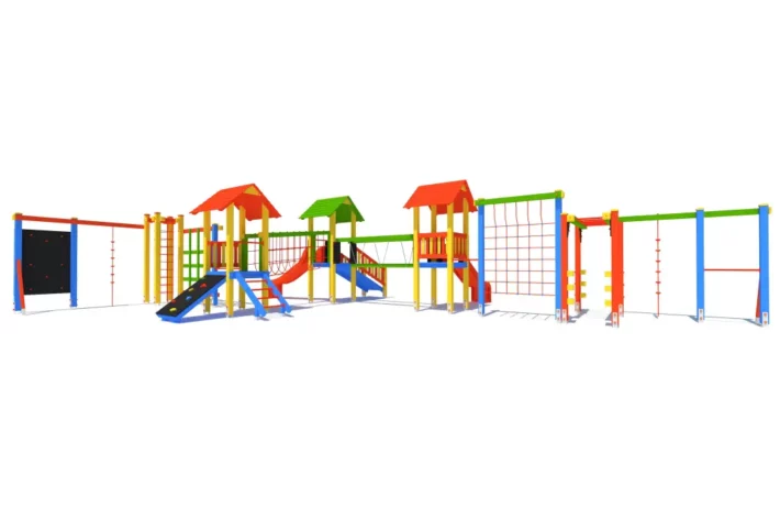 P77-4-wszechstronny-plac-zabaw-dla-dzieci Zestaw zabawowy P77 to atrakcyjny i wszechstronny plac zabaw, który zachęca dzieci do aktywności fizycznej.