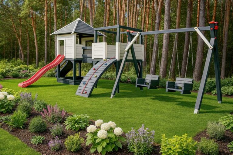 Na co zwrócić uwagę kupując plac zabaw do ogrodu?