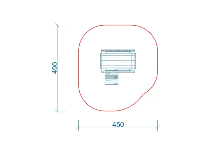 PE3-szkic-wagon-kolko-krzyzyk Wagon Kółko-Krzyżyk PE3 to atrakcyjny element placu zabaw przeznaczony dla dzieci w wieku od 0 do 12 lat, łączący wspinanie, grę oraz możliwość wypoczynku na wygodnej ławeczce.