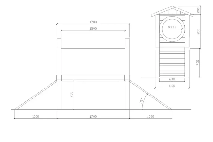 PP19-tunel-KAJTEK-szkic-dog-park-dla-zwierzat park dla psów, który jest miejscem radości i zdrowia dla czworonogów oraz ich opiekunów