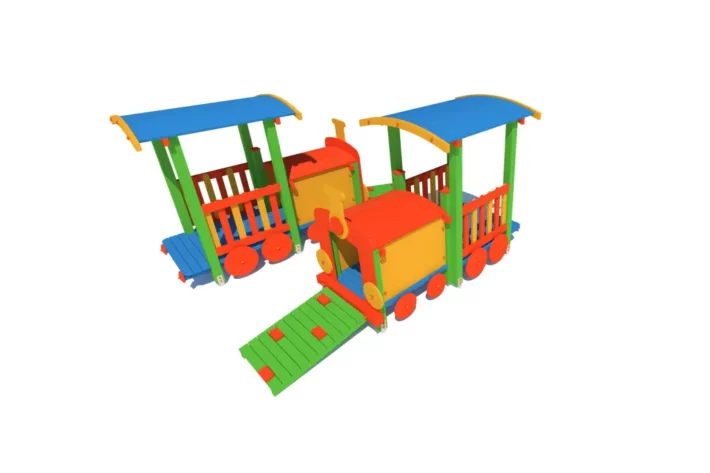 Lokomotywa specjalnie zaprojektowana z myślą o dzieciach w wieku od 0 do 12 lat