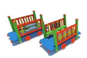 Pociąg edukacyjny - wagon "Tablica Dydaktyczna" PE7