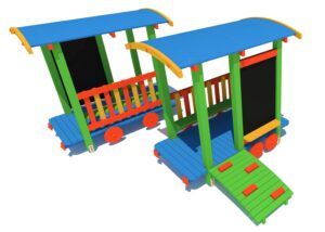 Wagon "tablica kredowa" PE9 – nauka, zabawa i relaks w jednym miejscu!