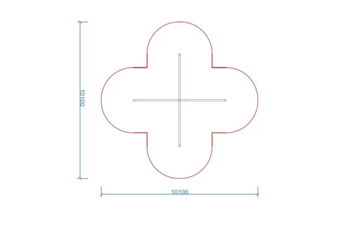 Urządzenie-sprawnościowe-gwiazda-szkic-wielofunkcyjny-zestaw-linowy Urządzenie sprawnościowe GWIAZDA to nowoczesny i funkcjonalny element placu zabaw, stworzony z myślą o dzieciach w wieku od 3 do 12 lat.