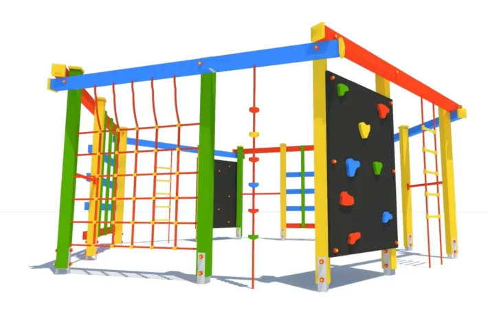 Urządzenie-sprawnościowe-sześciokąt-duży-3-wielofunkcyjny-zestaw-linowy Urządzenie sprawnościowe SZEŚCIOKĄT DUŻY to nowoczesny i funkcjonalny element placu zabaw.
