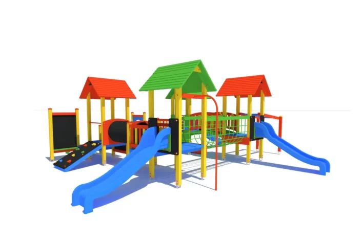 Zestaw-zabawow-K33-2-3-wszechstronny-plac-zabaw-dla-dzieci Zestaw Zabawowy K33-2 to rozbudowany system atrakcji dla dzieci w wieku od 0 do 12 lat, oferujący szeroki zakres aktywności ruchowych i zabaw edukacyjnych.