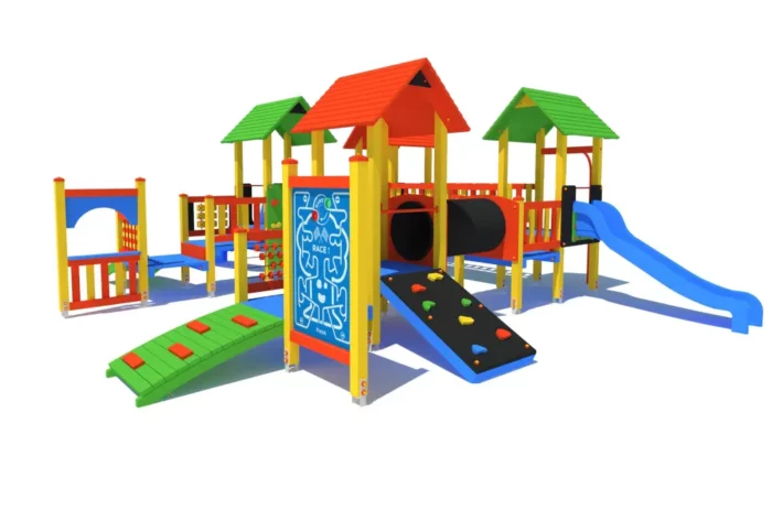 Zestaw-zabawowy-K33-1-1-wszechstronny-plac-zabaw-dla-dzieci Zestaw Zabawowy K33-1 to rozbudowany system atrakcji dla dzieci w wieku od 0 do 12 lat, oferujący szeroki zakres aktywności ruchowych i zabaw edukacyjnych.