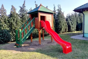 Certyfikowany plac zabaw M41 – zestaw zabawowy zgodny z PN-EN 1176 | Ogrodeco