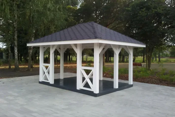 Altana ogrodowa A5 – drewniana altana do ogrodu | Ogrodeco