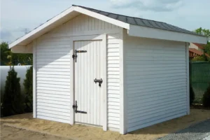 Domek narzędziowy D2 to idealne rozwiązanie dla osób poszukujących praktycznego i wytrzymałego miejsca do przechowywania narzędzi, sprzętu ogrodowego lub innych przedmiotów. Jego kompaktowe wymiary 3,00m x 3,00m sprawiają, że świetnie sprawdzi się w każdym ogrodzie.