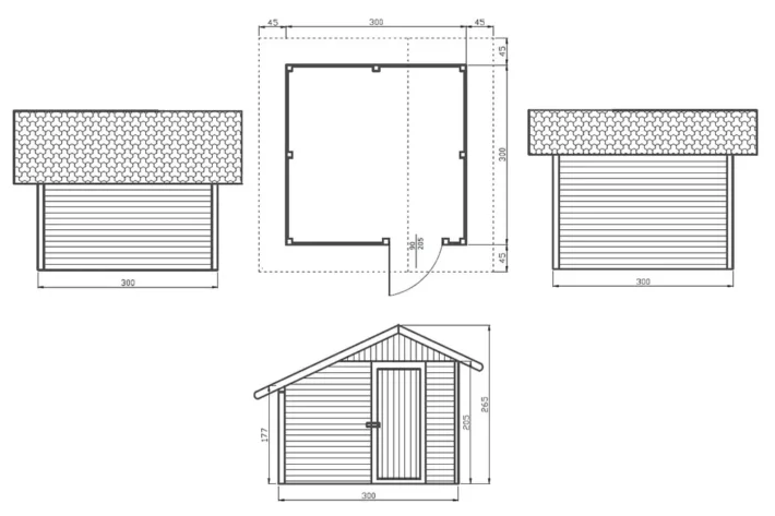 d2-szkic-funkcjonalny-domek-narzedziowy Domek narzędziowy D2 to idealne rozwiązanie dla osób poszukujących praktycznego i wytrzymałego miejsca do przechowywania narzędzi, sprzętu ogrodowego lub innych przedmiotów. Jego kompaktowe wymiary 3,00m x 3,00m sprawiają, że świetnie sprawdzi się w każdym ogrodzie.
